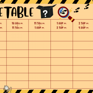 TIMETABLE 002